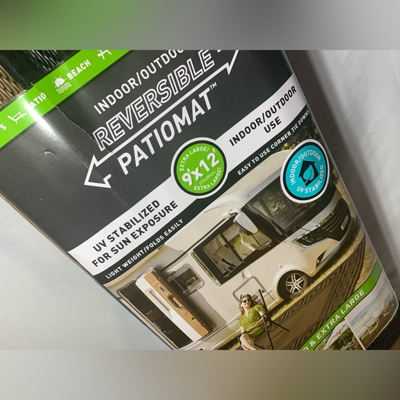 Indoor/Outdoor Reversible Patiomat *Brand New* - Picture 2 of 4